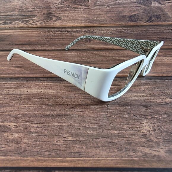 Fendi Eyeglasses FS 302 Womens Rectangle Frame Made in Italy 130 Authentic Desig - Picture 2 of 11